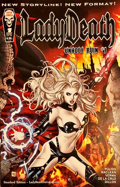 Lady Death: Unholy Ruin #1 (2018) Comic Books Lady Death: Unholy Ruin