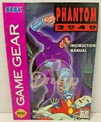 Phantom 2040 - Manual | Phantom 2040 Sega Game Gear