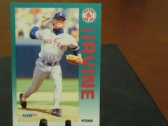 Daryl Irvine #41 Baseball Cards 1992 Fleer Prices