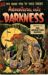 Adventures into Darkness #7 (1952) Comic Books Adventures into Darkness Prices