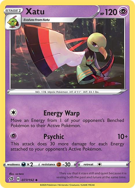 Xatu #77 Pokemon Rebel Clash