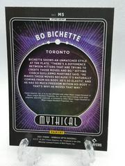 Back Of Card | Bo Bichette Baseball Cards 2021 Panini Donruss Optic Mythical
