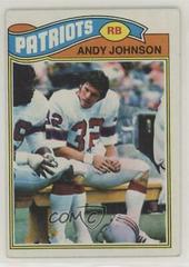 Andy Johnson #401 Football Cards 1977 Topps Prices