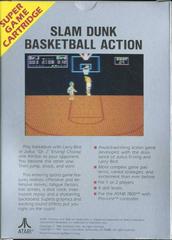 One-On-One Basketball - Back | One-on-One Basketball Atari 7800
