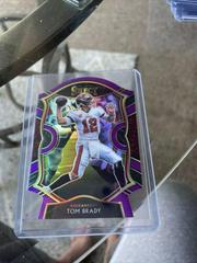 Tom Brady [Purple] #1 Football Cards 2021 Panini Select Prices