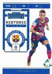 Neymar Jr Soccer Cards 2019 Panini Chronicles Contenders Historic Ticket Prices