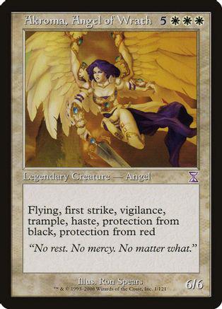 Akroma, Angel of Wrath [Foil] Magic Time Spiral Timeshifted