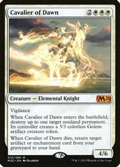 Cavalier of Dawn [Foil] Magic Core Set 2020 Prices