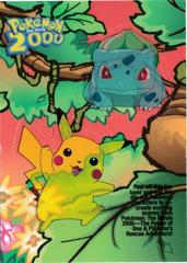 Bulbasaur #8 Pokemon 2000 Topps Movie Sticker Prices