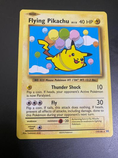 Flying Pikachu #110 photo