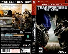 Full Cover | Transformers: The Game [Greatest Hits] PSP