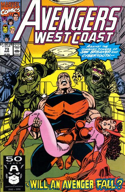 West Coast Avengers #73 (1991) Comic Books West Coast Avengers