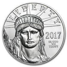2017 Coins $100 American Platinum Eagle Prices