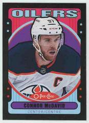 Connor McDavid [Retro Black] #1 Hockey Cards 2021 O Pee Chee Prices
