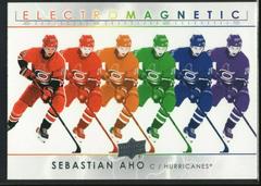 Sebastian Aho Hockey Cards 2021 Upper Deck Electromagnetic Prices