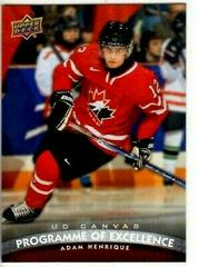 Adam Henrique #C256 Hockey Cards 2011 Upper Deck Canvas Prices