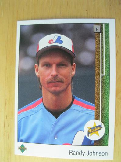 Randy Johnson [Star Rookie] | Ungraded | 1989 Upper Deck