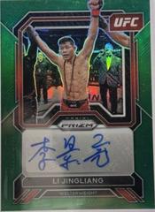 Li Jingliang [Green] #SA-LJG Ufc Cards 2023 Panini Prizm UFC Superstar Autographs Prices