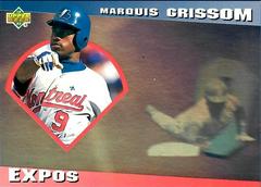 Marquis Grissom #10 Baseball Cards 1993 Upper Deck Prices