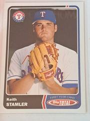 Keith Stamler #974 Baseball Cards 2003 Topps Total Prices