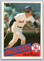 Wade Boggs #350 Baseball Cards 1985 Topps Tiffany Prices