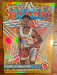 Justin Edwards [Gold] #FS-3 Basketball Cards 2023 Topps Chrome McDonald's All American Future Stars Prices