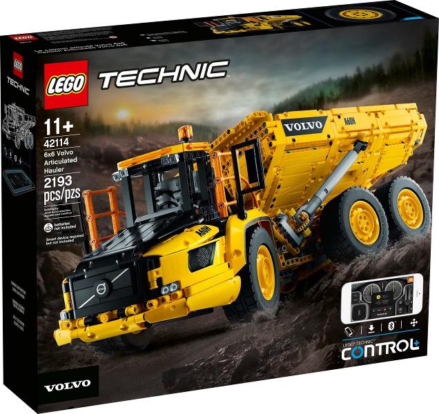 6x6 Volvo Articulated Hauler #42114 LEGO Technic