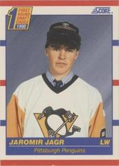 Jaromir Jagr Hockey Cards 1990 Score Canadian Prices