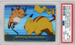 Electric Shock Showdown [Rainbow Foil] Pokemon 2000 Topps TV Prices