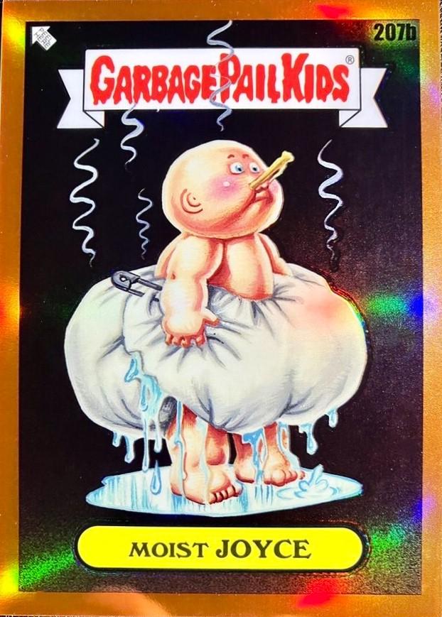 Moist JOYCE [Orange] #207b 2023 Garbage Pail Kids Chrome