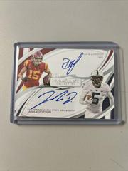 Drake London, Jahan Dotson Football Cards 2022 Panini Immaculate Collegiate Dual Autographs Prices