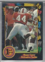 SHANE CURRY Football Cards 1991 Wild Card College Draft Picks Prices