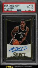 Kawhi Leonard [Autograph] #178 Basketball Cards 2012 Panini Select Prices