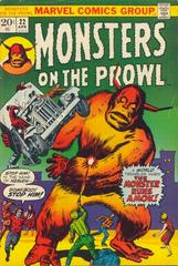 Monsters on the Prowl #22 (1973) Comic Books Monsters on the Prowl Prices