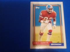 Vance Johnson Football Cards 1992 Topps Prices