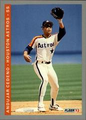 Andujar Cedeno #433 Baseball Cards 1993 Fleer Prices