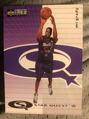 Tracy McGrady Basketball Cards 1997 Collector's Choice Starquest Prices