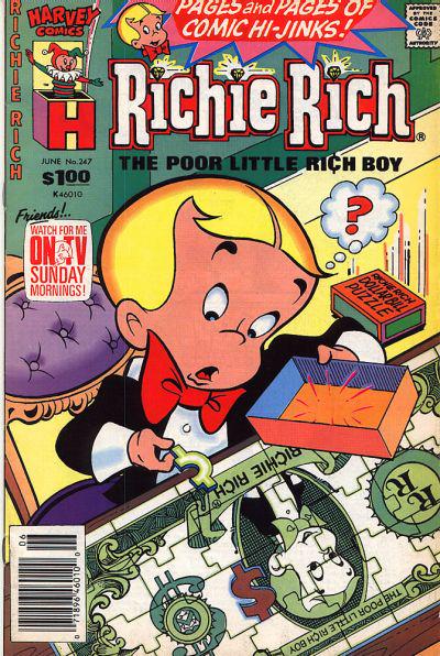 Richie Rich #247 (1990) Prices | Richie Rich Series