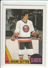 Duane Sutter Hockey Cards 1987 O-Pee-Chee Prices