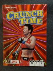 Zhang Weili [Orange] Ufc Cards 2022 Panini Donruss UFC Crunch Time Prices