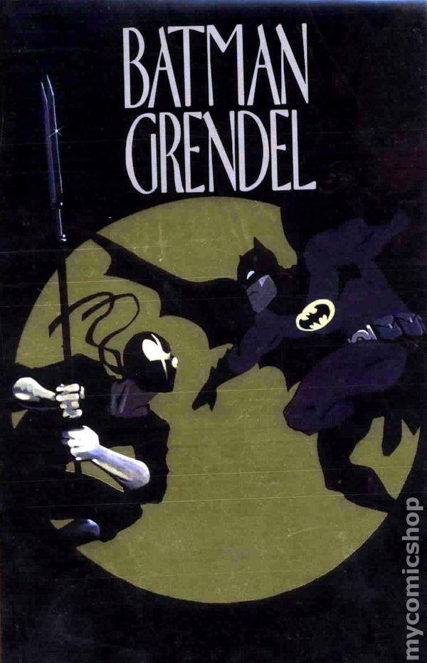 Batman / Grendel [Gold Ashcan] #1 (1993) Comic Books Batman / Grendel