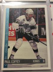 Paul Coffey #5 Hockey Cards 1992 O-Pee-Chee Prices