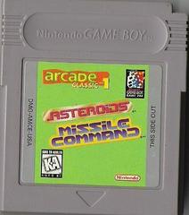 Arcade Classic - Cartridge | Arcade Classic: Asteroids and Missile Command GameBoy