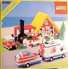 Holiday Home with Caravan #6388 LEGO Town Prices