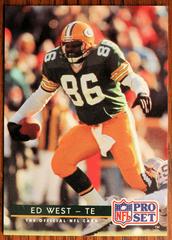 Ed West #179 Football Cards 1992 Pro Set Prices