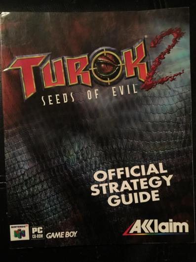 Turok 2 Seeds of Evil Official Guide Cover Art