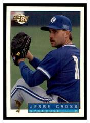 Jesse Cross #142 Baseball Cards 1993 Fleer Excel Prices