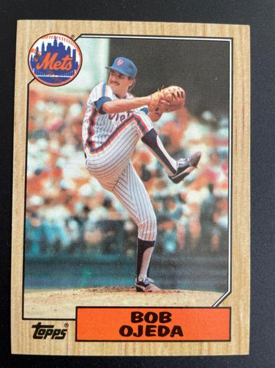 Bob Ojeda | Ungraded | 1987 Topps