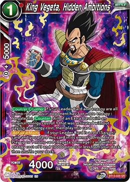 King Vegeta, Hidden Ambitions BT13-020 Dragon Ball Super Supreme Rivalry