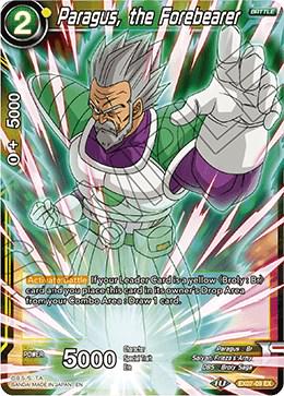 Paragus, the Forebearer [Foil] EX07-09 Dragon Ball Super Magnificent Collection Fusion Hero